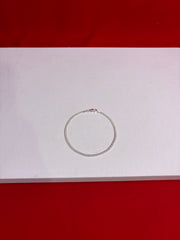 Men Pure Silver Cuban Bracelet (MB130)
