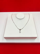Pure Silver “S” Pendant Necklace