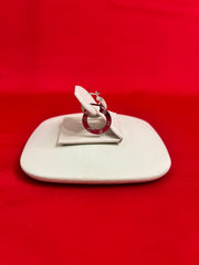 Pure Silver Hoops Earrings (HE45)