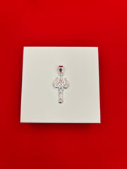 Pure Silver Trishul Pendant