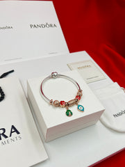 Authentic Pandora 7 Charms Bangle