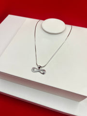 Forever infinite Silver Pendant Necklace
