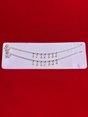 Pure Silver Anklets (8.5 Inch) (KA113)