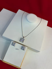 Pure Silver Pendant Set (WN204)