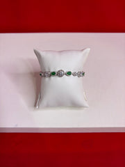 Fancy Pure Silver Bracelet (WB77)