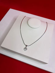 Pure Silver Pendant Necklace (WN120)