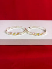 Pure Silver Bangle Pair 2.10 (SB90)