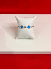 Fancy Pure Italian Silver Bracelet