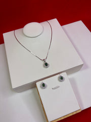 Pure Silver Pendant Set (WN161)