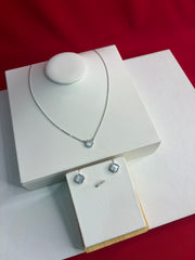 Pure Silver Pendant Set (WN252)