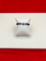 Evil Eye Black Beads Bracelet (Najariye)
