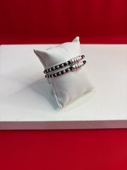 Pure Silver Black Moti (Najariye) Bangles, S-2.1 (SB129)