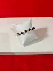 Pure Silver Rudhraksh Bracelet (Mb43)