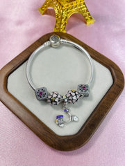 Authentic Pandora 5 Charms Bracelets