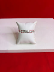 Men’s Pure Silver Cuban Bracelet (MB73)