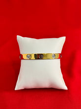 Cartier Gold Plated Pure Silver Bangle 2.5