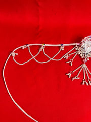 Pure Silver Waist Chain Also known as ( Kamarbandh, Belly chain , Tagdi or Kamar Patta)