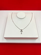 Pure Silver “T” Pendant Necklace