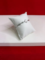 Fancy Pure Silver Bracelet (WB102)