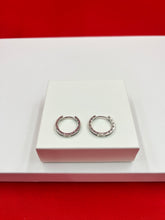 Pandora silver Hoops