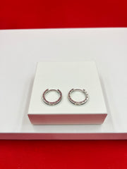 Pandora silver Hoops