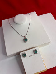 Pure Silver Pendant Set (WN245)