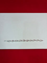Men Pure Silver Bracelet (MB143)