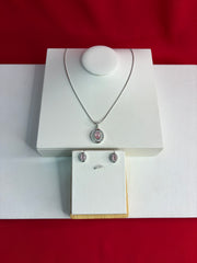Pure Silver Pendant Set (WN246)