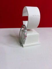 Women’s Pure Silver Bangle Bracelet (SB116)