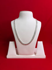 Cuban Pure Silver Chain 22”(SC145)
