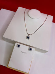 Pure Silver Pendant Set (WN143)