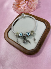 Authentic Pandora 5 Charms Bracelets