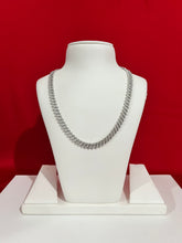 Iced-Out Pure Silver Chain 20”