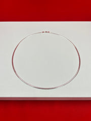 Snake Pure Silver Chain 20” Sc32