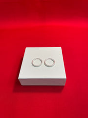 Pure Silver hoops(Waaliya)