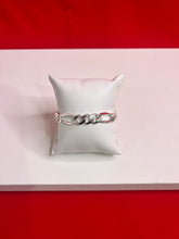 Men Pure Silver Figaro Bracelet Mb20