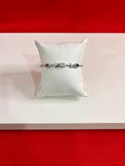 Fancy Pure Italian Silver Bracelet