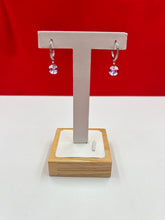 Purple dangling Stone Earrings