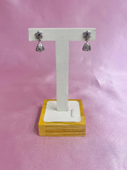 Pure Silver Jhumki Earrings (WJ10)