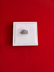 Pure Silver Women’s Cocktail Ring (Size 6.5) WR266