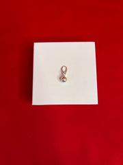 Pure Silver Round Ball Pendant (RA92)