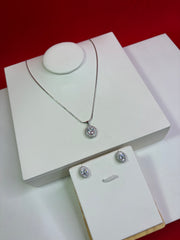 Pure Silver Pendant Set (WN156)