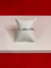 Men Pure Silver Cuban Bracelet Mb18