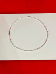 Rope Pure Silver Chain 22” Sc84