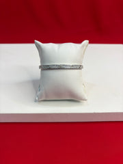 Women’s Pure Silver Bangle Bracelet (SB140)