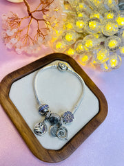 Authentic Pandora 5 Charms Bracelet