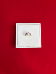 Pure Silver Pearl Ring Size 11 (PR07)