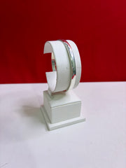 Pure Silver Men Plain kada 2.6 (Jointless) MK81