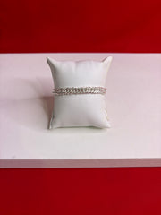 Men Pure Silver Bracelet (MB108)