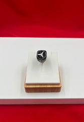 Men Silver Ring size 10